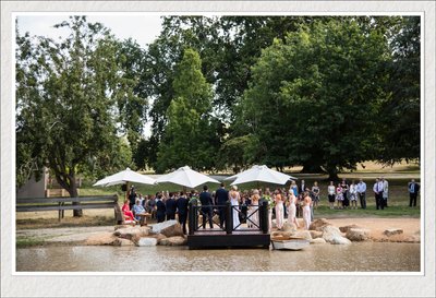 Wedding Ceremony on Lake