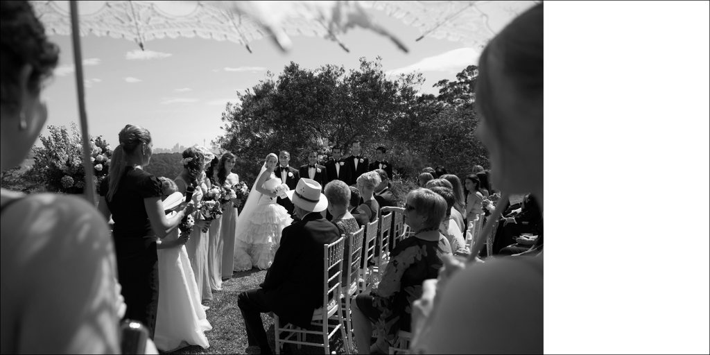 Outdoor Ceremony at Destination Wedding