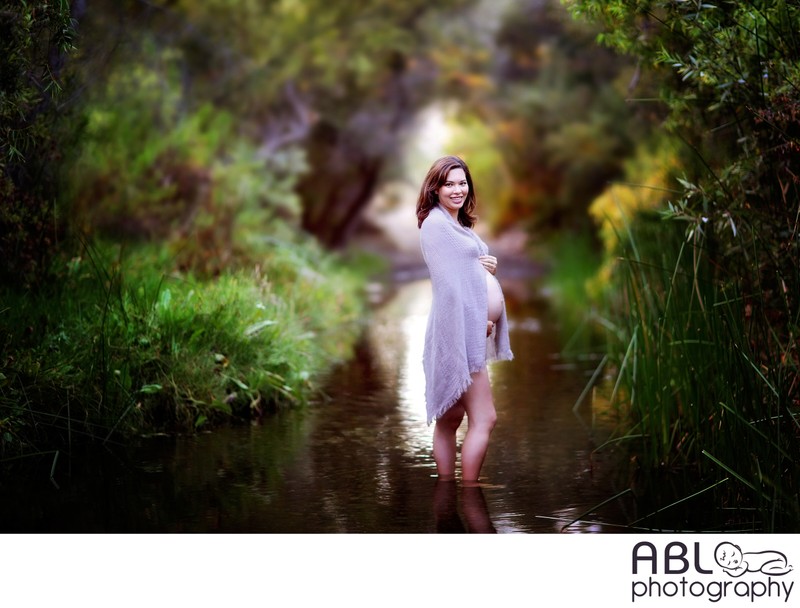 Maternity photos at Los Penasquitos Canyon Preserve