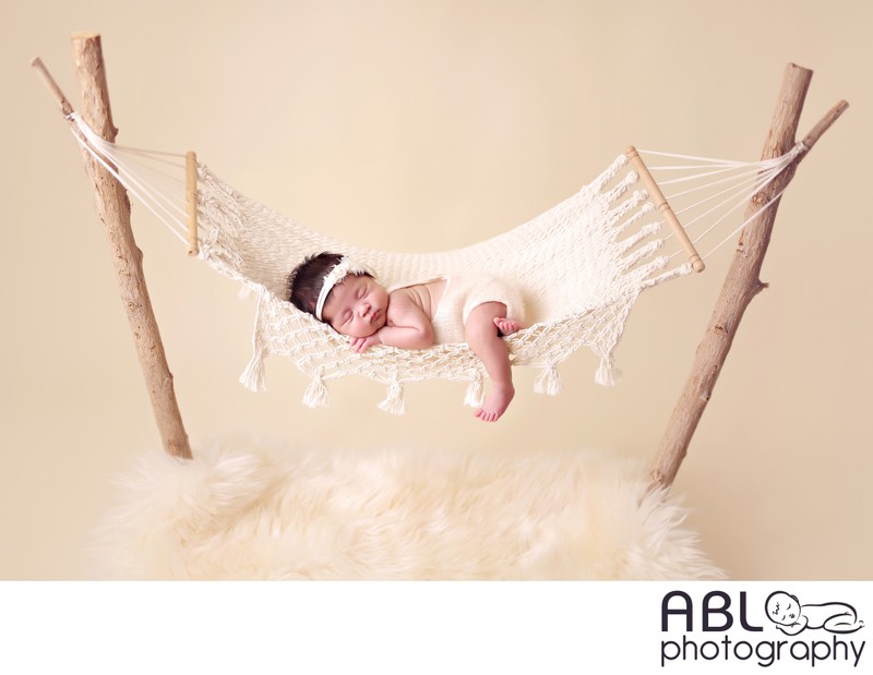 San Diego Newborn Photographer Hammock