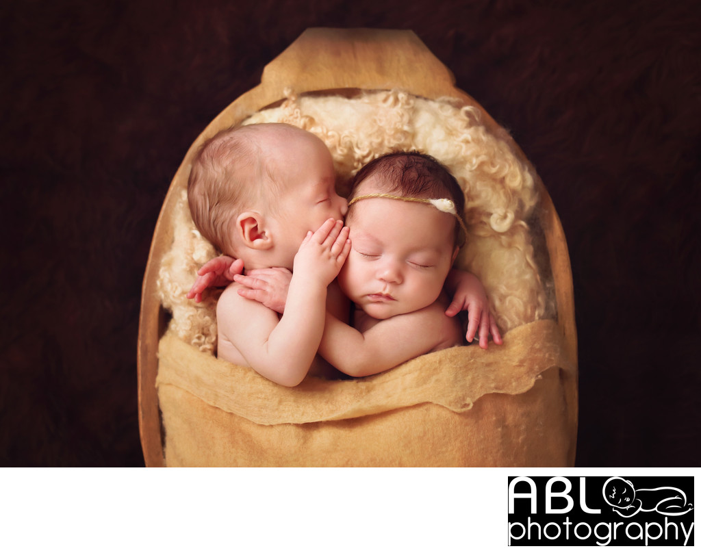 Mira Mesa twin photography, newborn twins