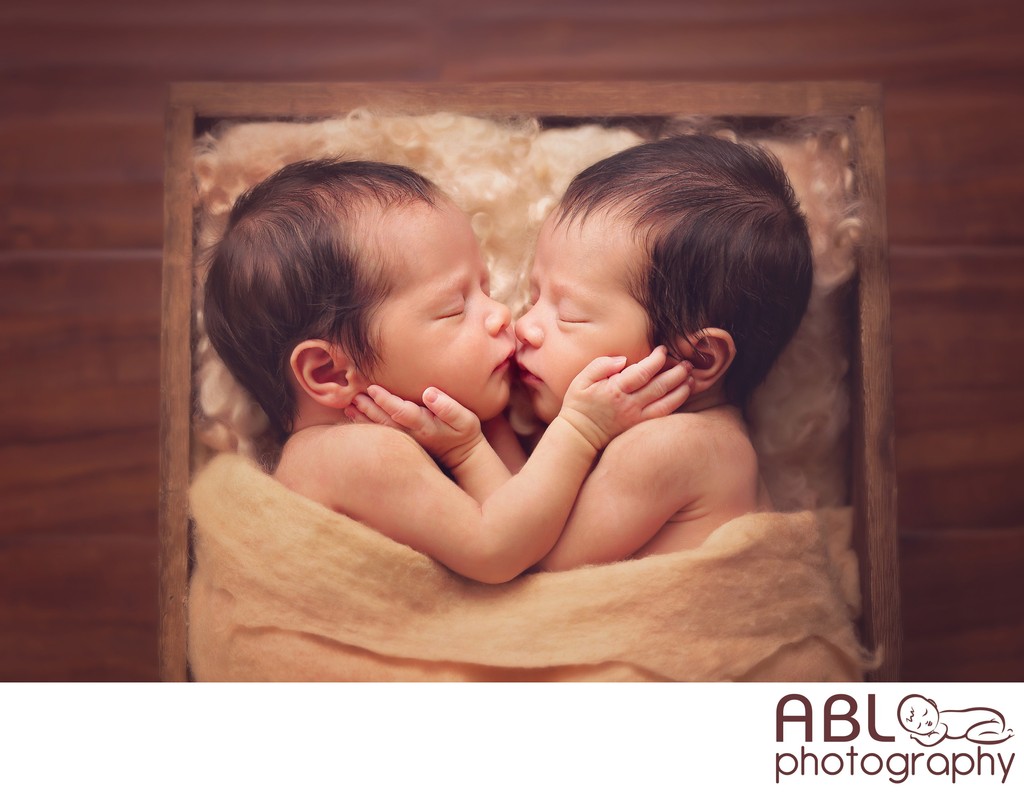 San Diego newborn twin photographer