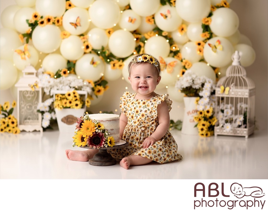 Cake Smash Pictures San Diego