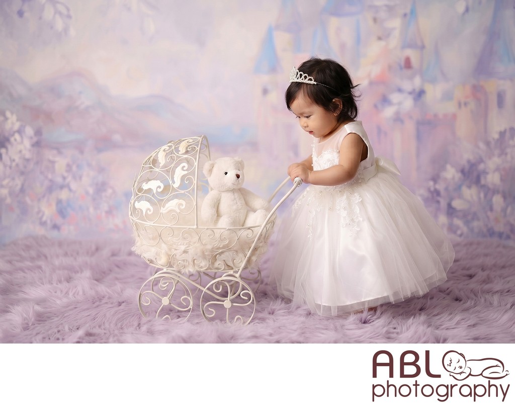 San Diego Birthday Photo Shoot Princess Castle