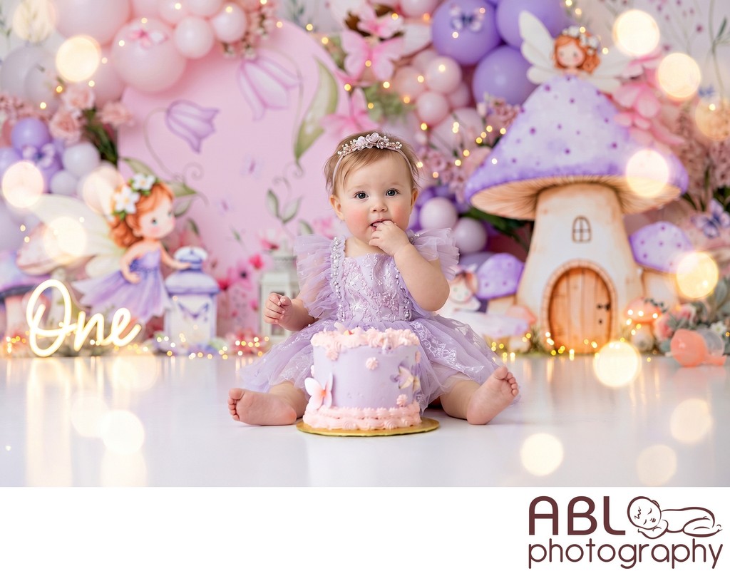 San Diego Cake Smash Fairy Garden