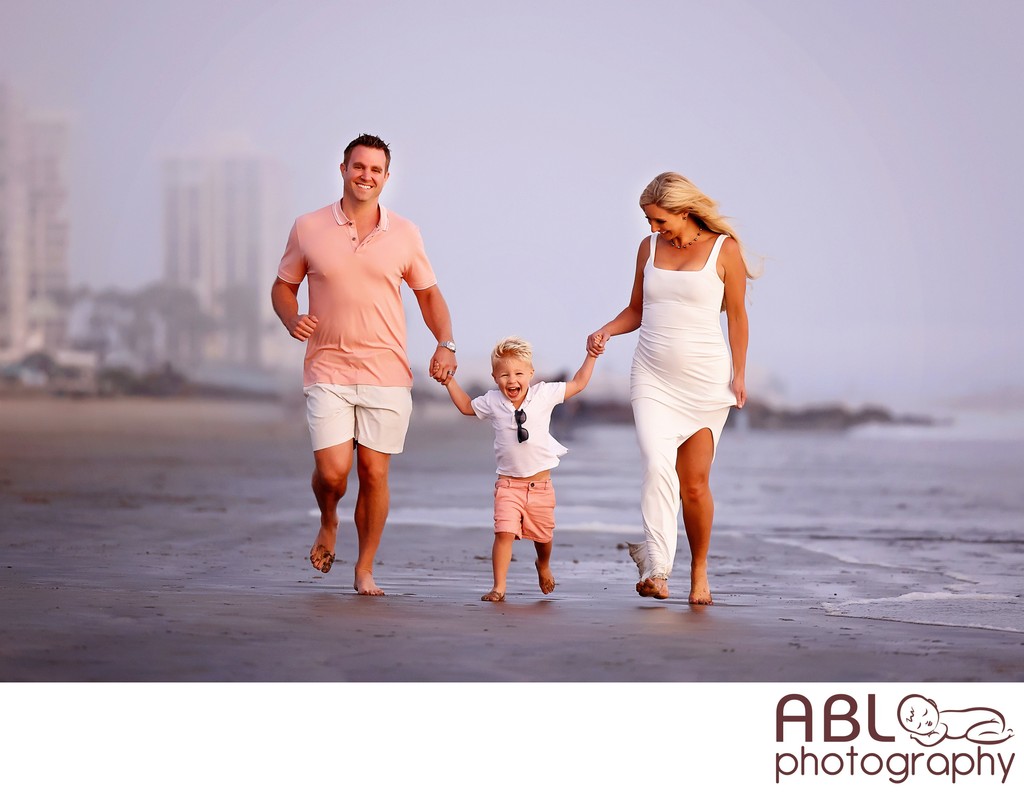 San Diego beach maternity photography