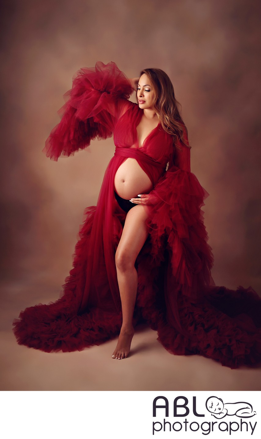 Boudoir maternity photographer San Diego