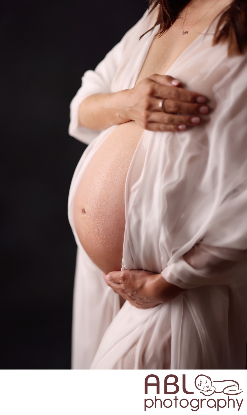 San Diego maternity photography belly