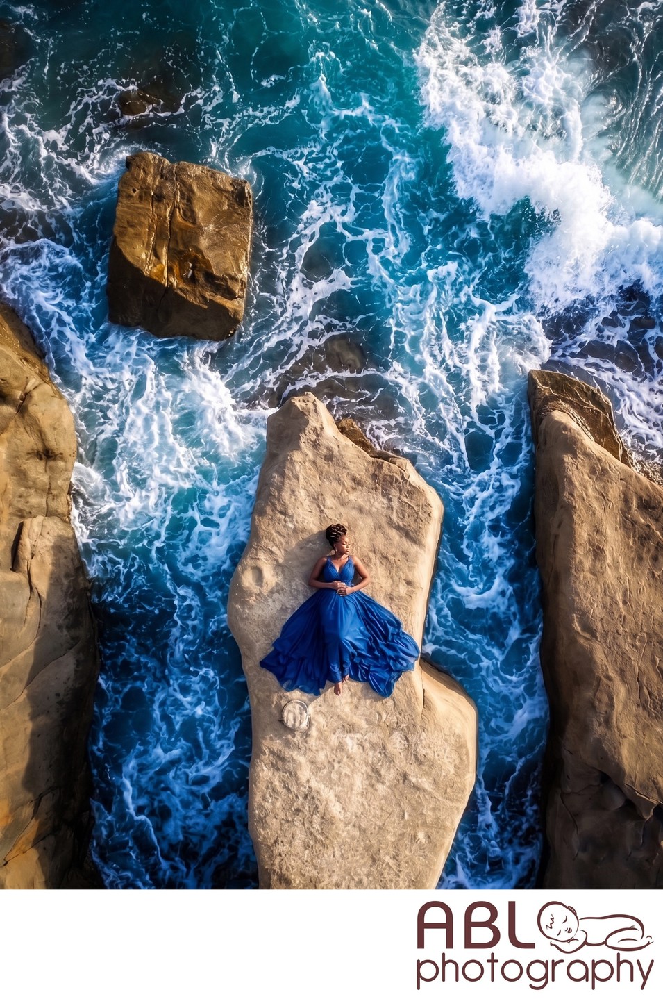 Beach maternity photography San Diego