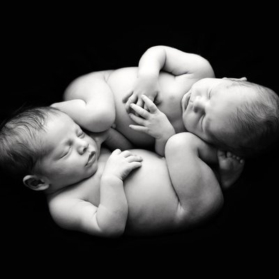 Rancho Santa Fe newborn twins photographer