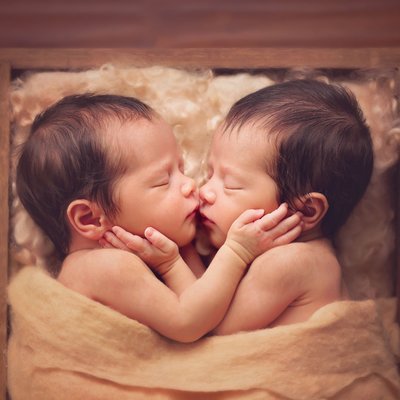 Newborn Photography San Diego Twins 