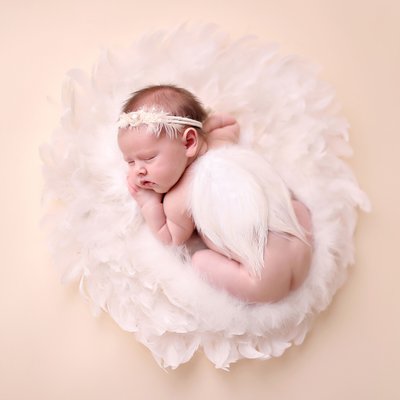 Newborn baby angel
