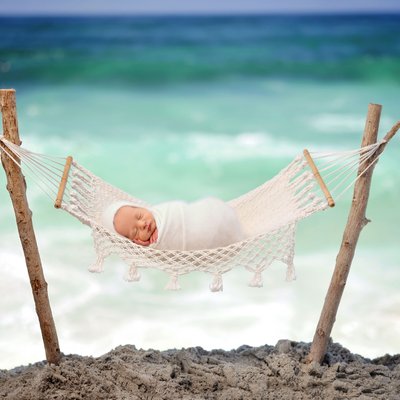 San Diego newborn photography beach