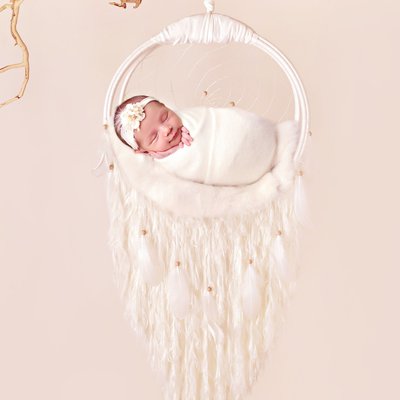 San Diego newborn photographer newborn hanging pose