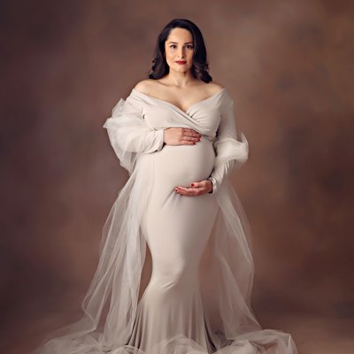 San Diego studio pregnancy photographer, classic maternity