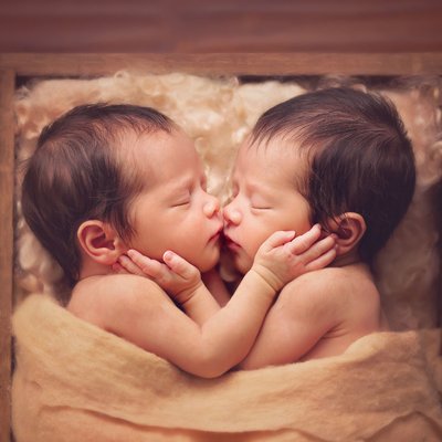 San Diego newborn twin photographer