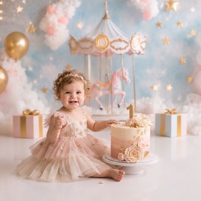 San Diego Cake Smash Photography