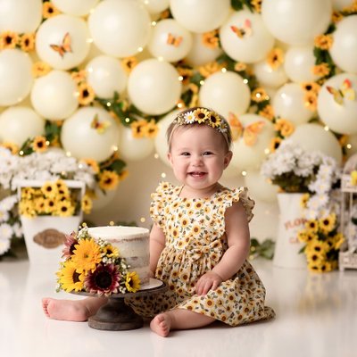 Cake Smash Pictures San Diego
