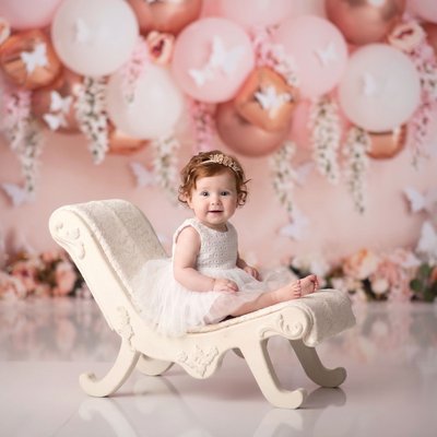 San Diego one-year photo shoot