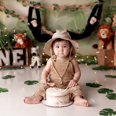 Baby Cake Smash Photographer San Diego