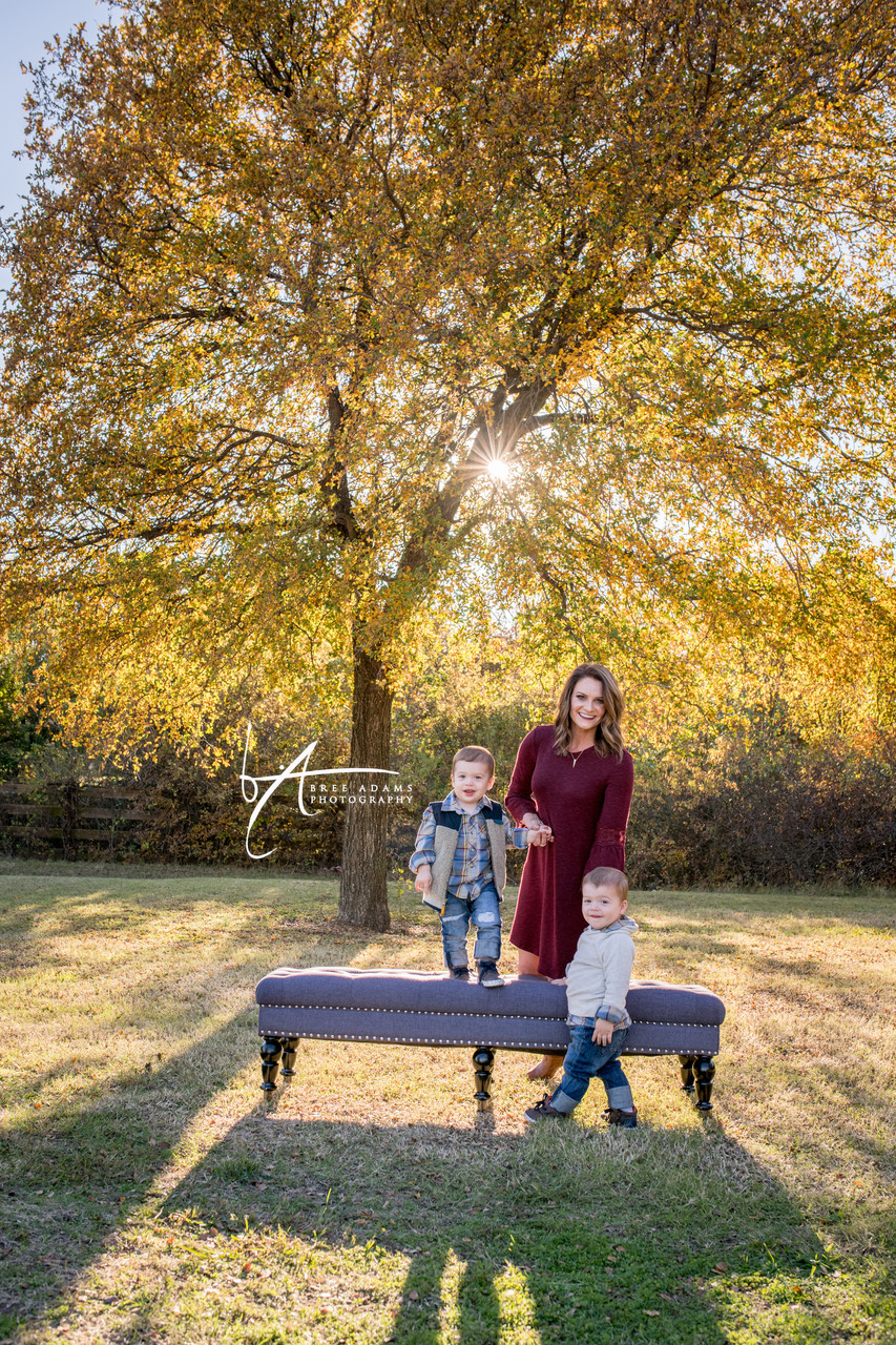 Twin photography family sessions