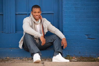 Senior Guy in Deep Ellum