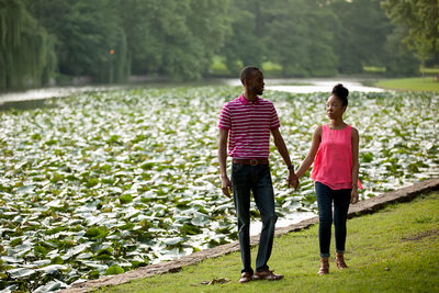 Lakeside Park Engagement Session