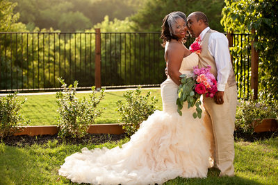 Sunset Bride/Groom | La Cour Venue