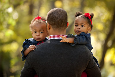 Father of Twins | Sachse Family Photographer