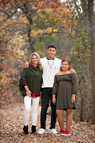 Family Holiday Portraits in the Park