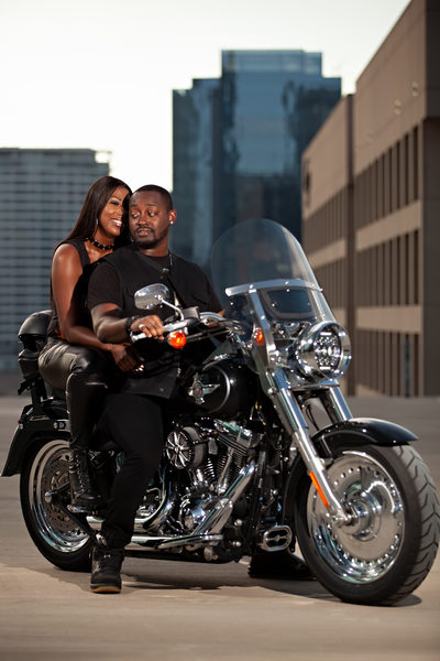 Biker Couple | Dallas Photography