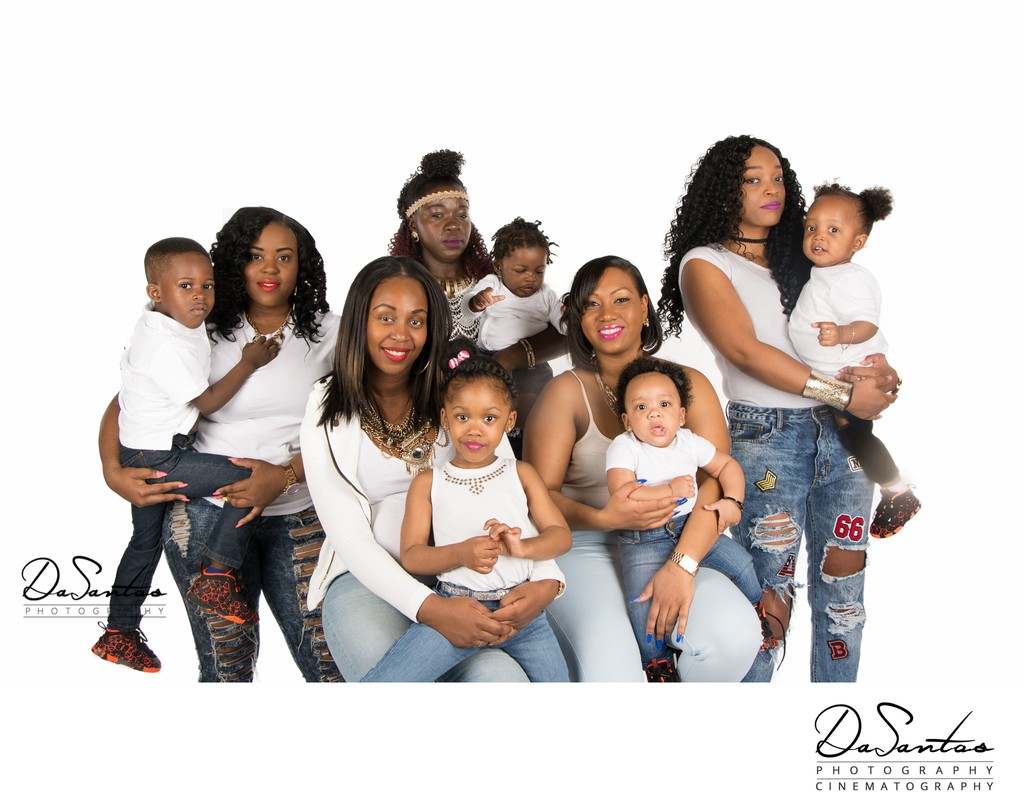 family Portrait at DaSantos Photography Studio