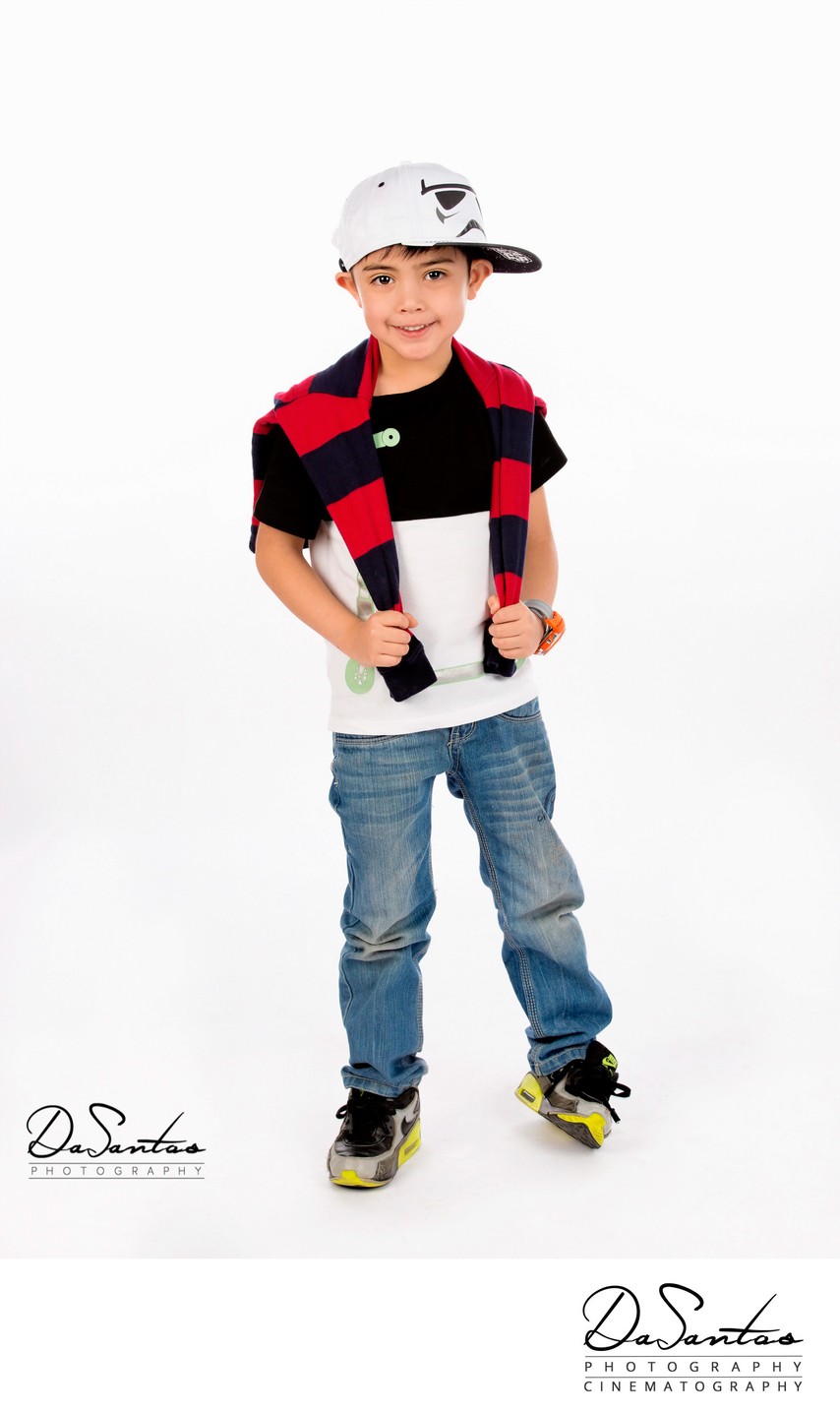 Kids Portrait at DaSantos Photography Studio