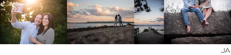 Engagement Photographs on Mackworth Island