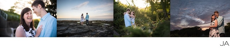 Two Light State Park Engagement Session