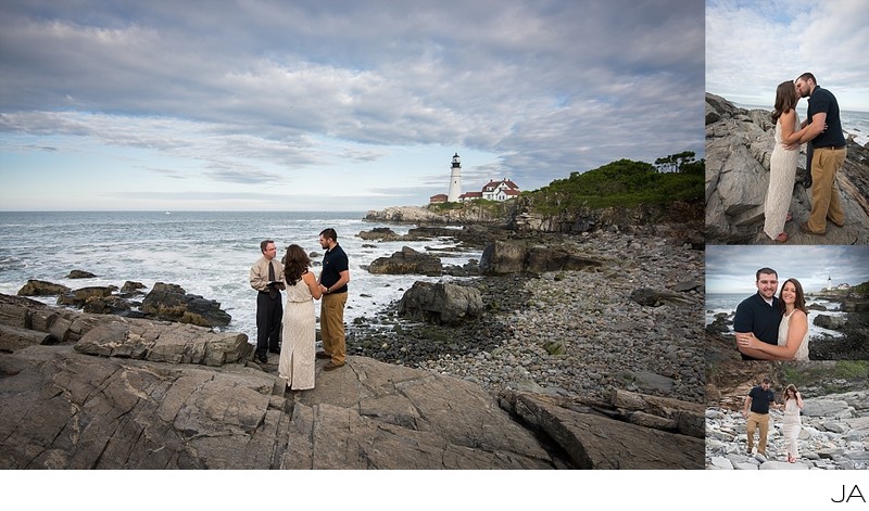 Fort Williams Park Elopement Wedding Photography