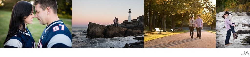 Fort Williams Park Engagement Photography Session