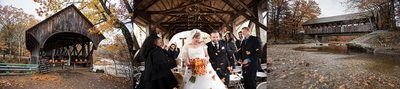 Artists' Covered Bridge Wedding Photography
