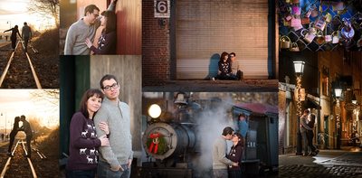 Portland Maine engagement session in the Old Port