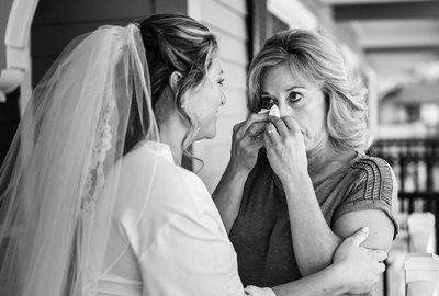 Mother and Daughter Wedding Photography