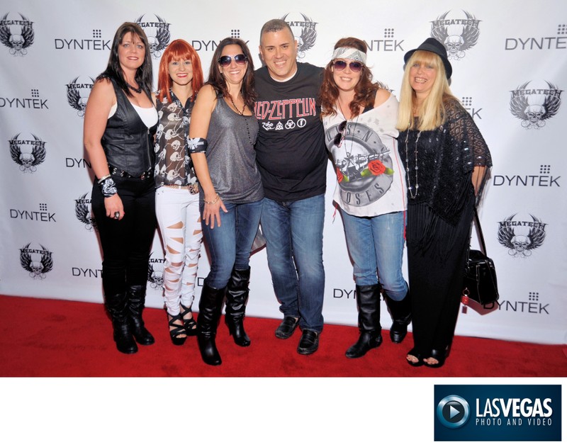 corporate event photographer themed party step & repeat