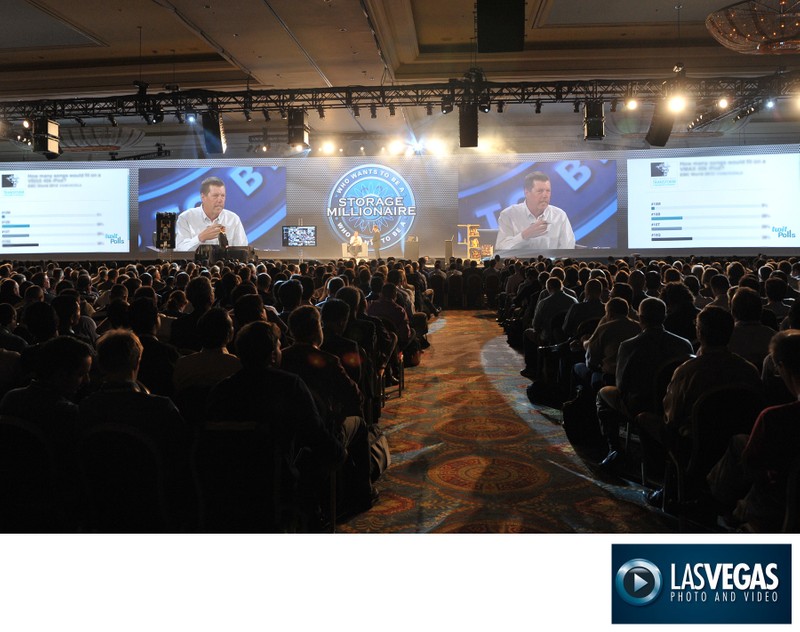 Corporate Photographer - Game Show at a General Session