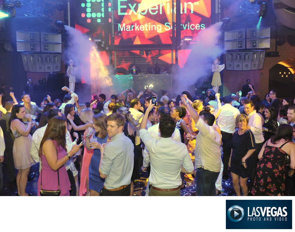 conference photographer nightclub party crowd dancing