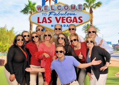 corporate photographer green screen Vegas Sign Glasses