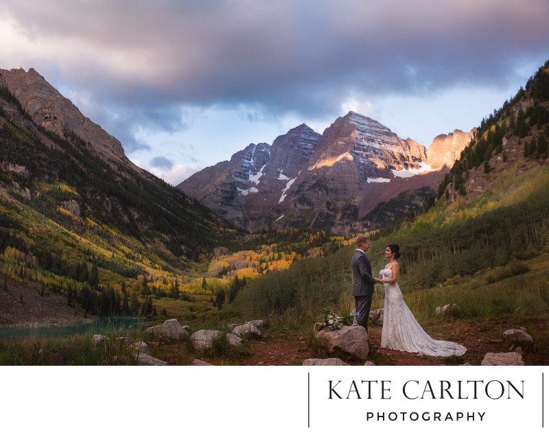 Hiking Mountain Elopement Photographer 