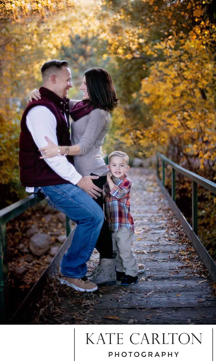 Autumn Family Portrait Photography 