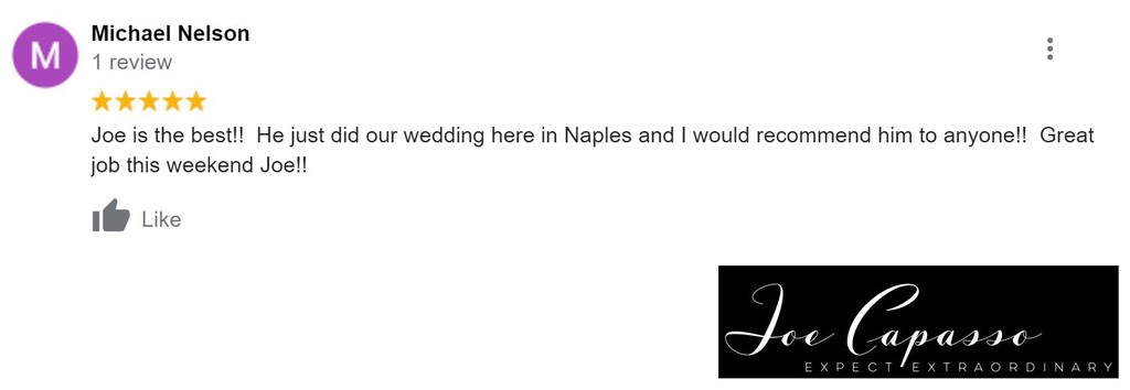 best naples wedding photographer review