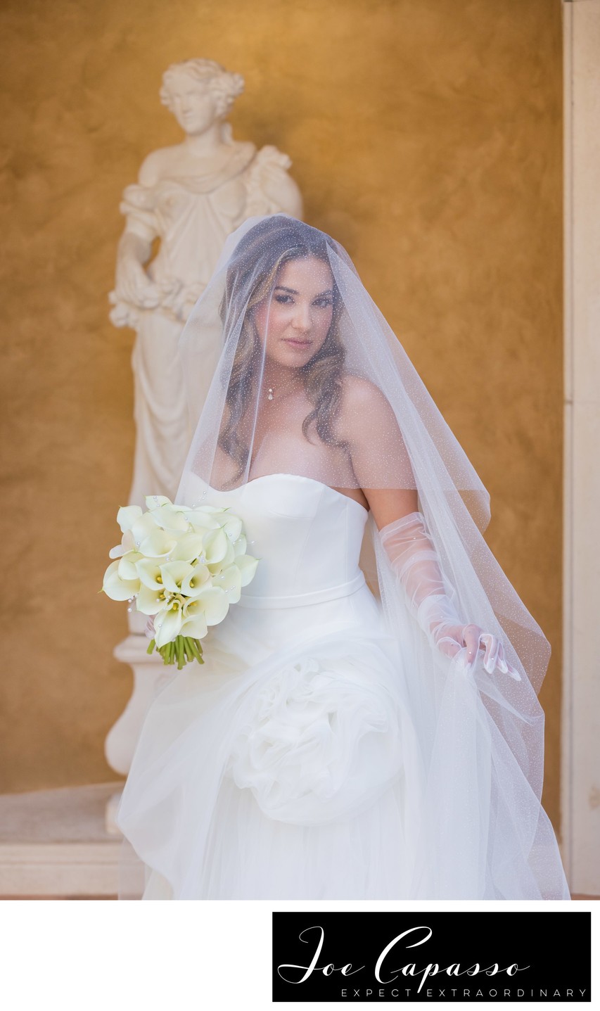 Wedding Day Vogue Style Bridal Portrait