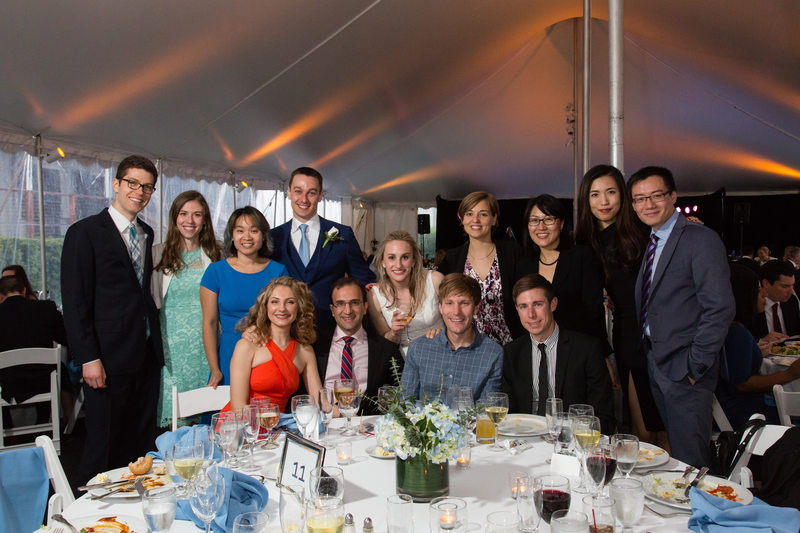 A wedding table shot example