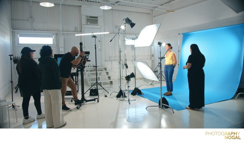 Behind the scenes of Raph Nogal working with his team